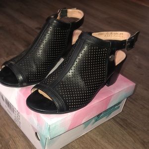 Open toe Sling backs size 8.5